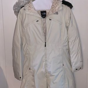 NorthFace parka with hood